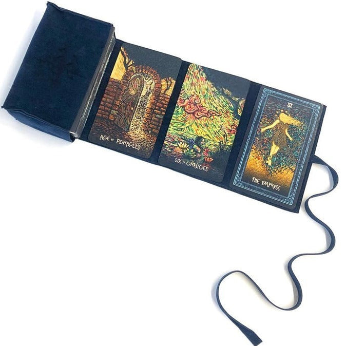 #2 Double-sided velvet Tarot Cards Storage Bag (MOQ:100pcs)
