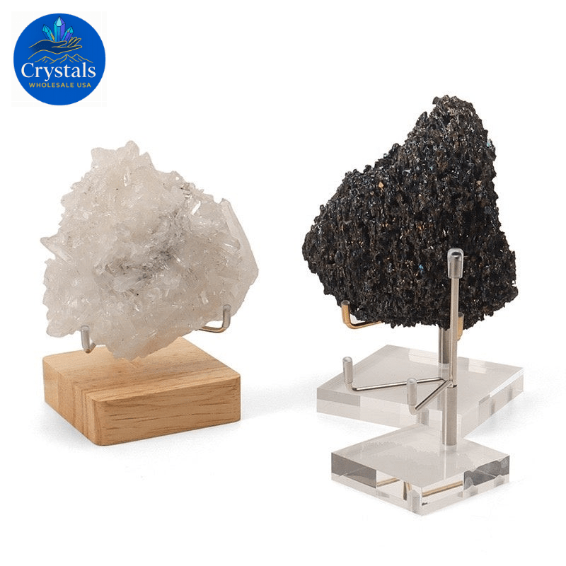 Acrylic & Wooden Crystal Stands 10 - Wholesale Crystals
