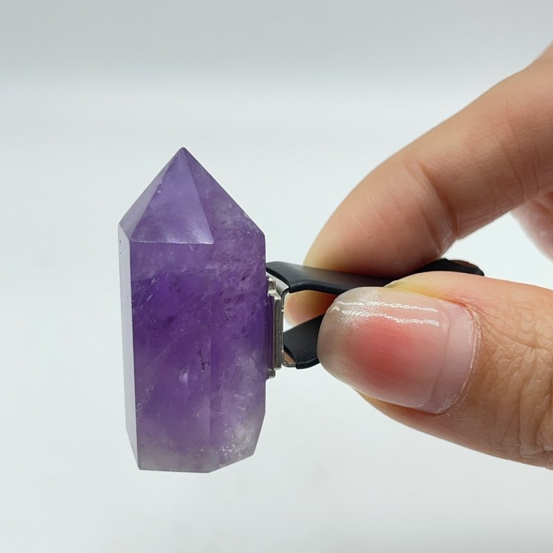 Amethyst Point Car Air Vent Clips Crystal Wholesale Car Accessories -Wholesale Crystals