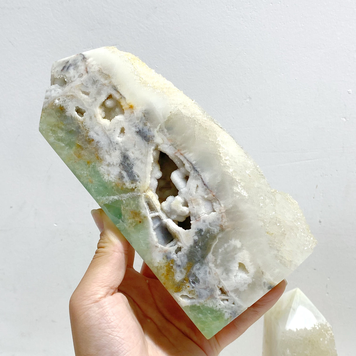 10 Pieces Druzy Geode Agate Points