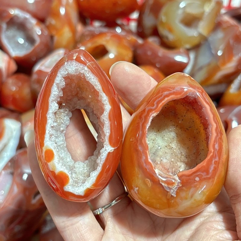 Beautiful Geode Druzy Carnelian Wholesale - Wholesale Crystals