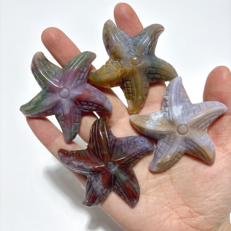 Beautiful Ocean Jasper Starfish Wholesale - Wholesale Crystals