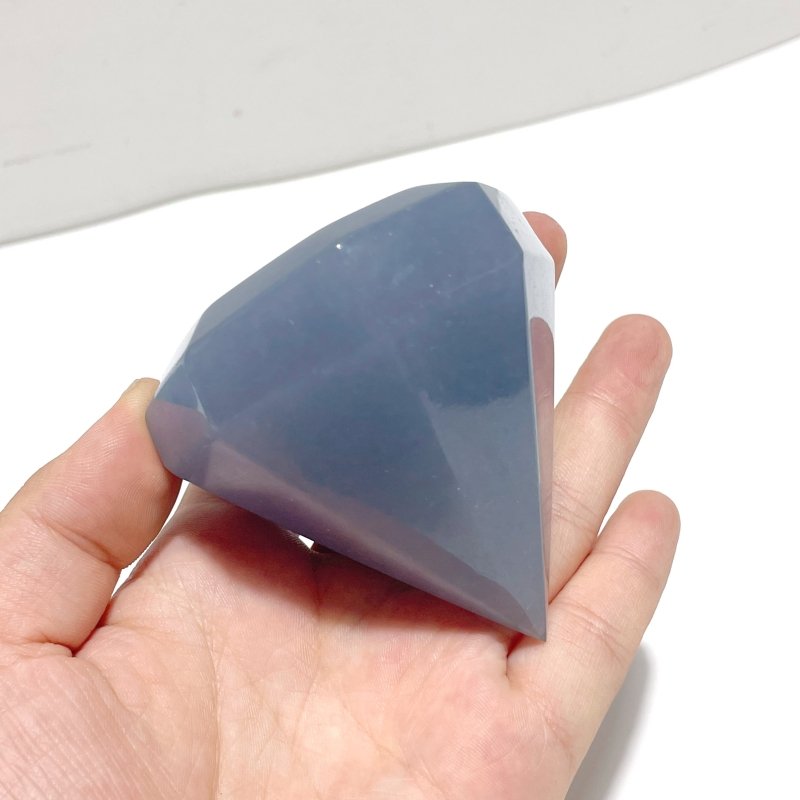Blue Angelite Diamond Shape Wholesale - Wholesale Crystals