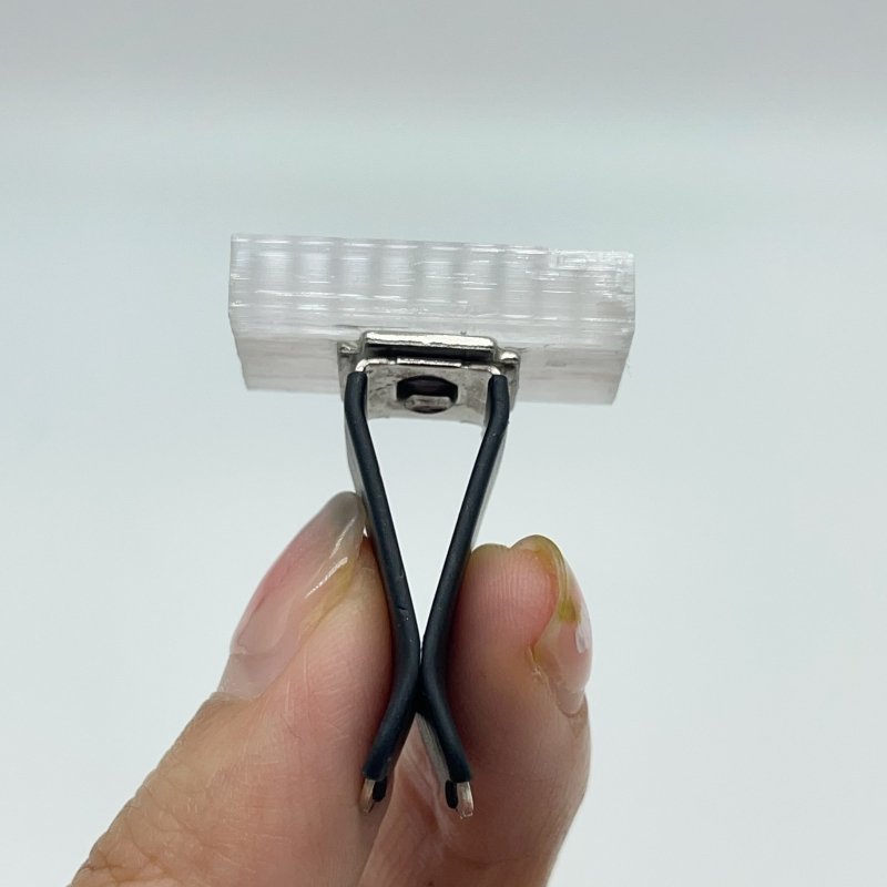 Clear Selenite Car Air Vent Clips Crystal Car Accessories Wholesale -Wholesale Crystals