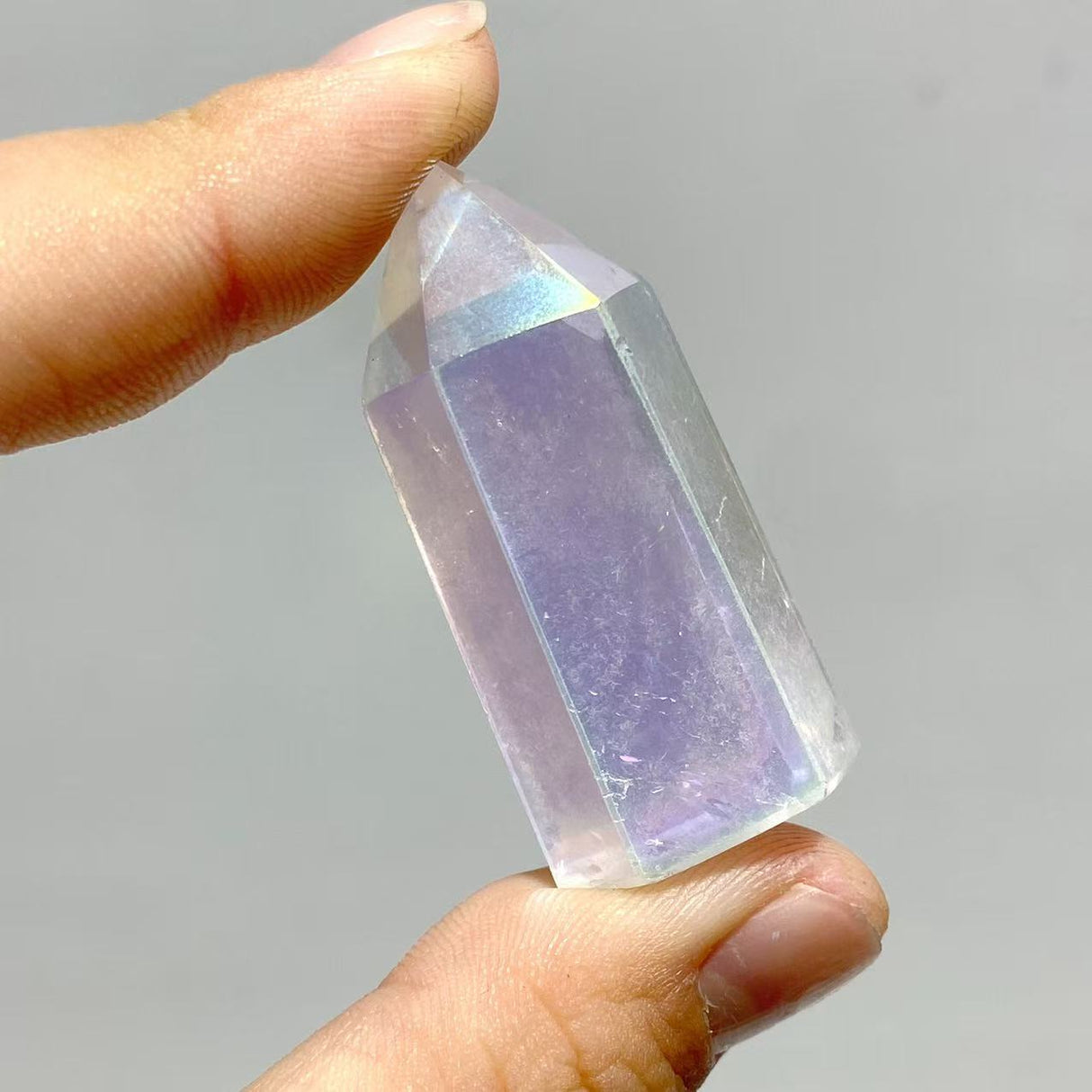190 Pieces Aura Clear Quartz Crystal Tower Point