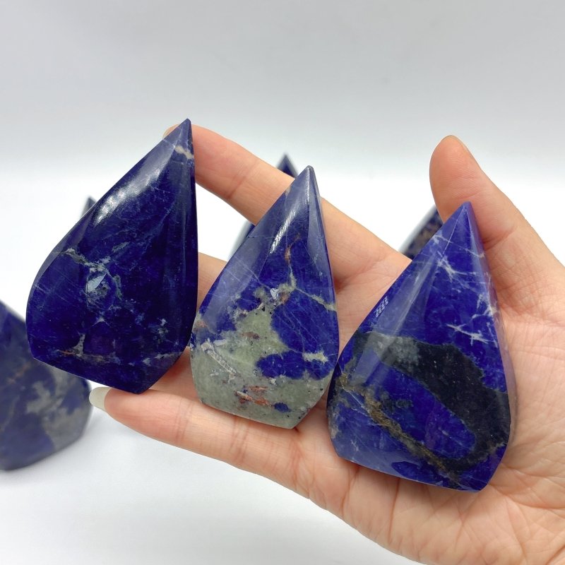 Deep Blue Sodalite Arrow Head Shape Crystal Wholesale - Wholesale Crystals