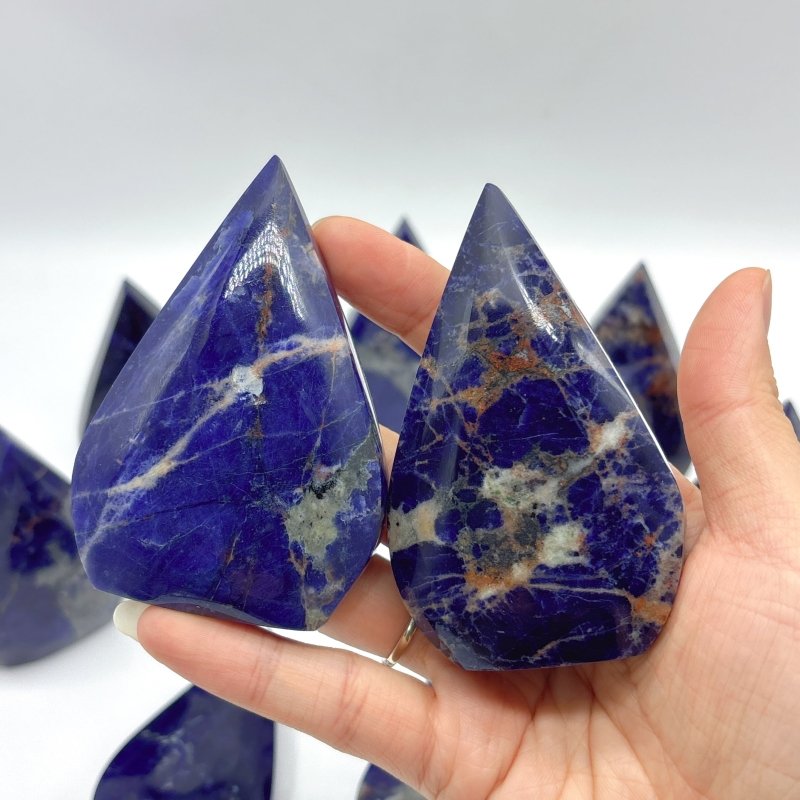 Deep Blue Sodalite Arrow Head Shape Crystal Wholesale - Wholesale Crystals