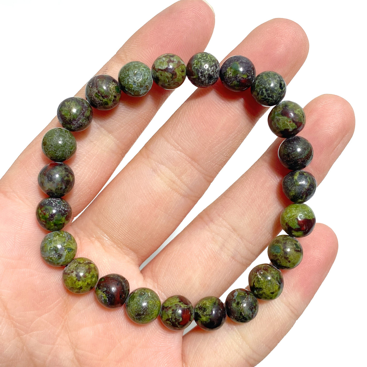 8mm Dragon Blood Stone Bracelets Wholesale