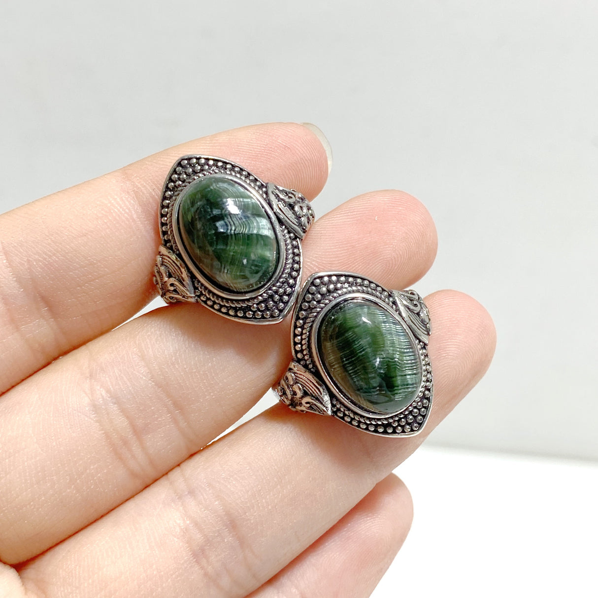 34 Pieces Seraphinite Ring