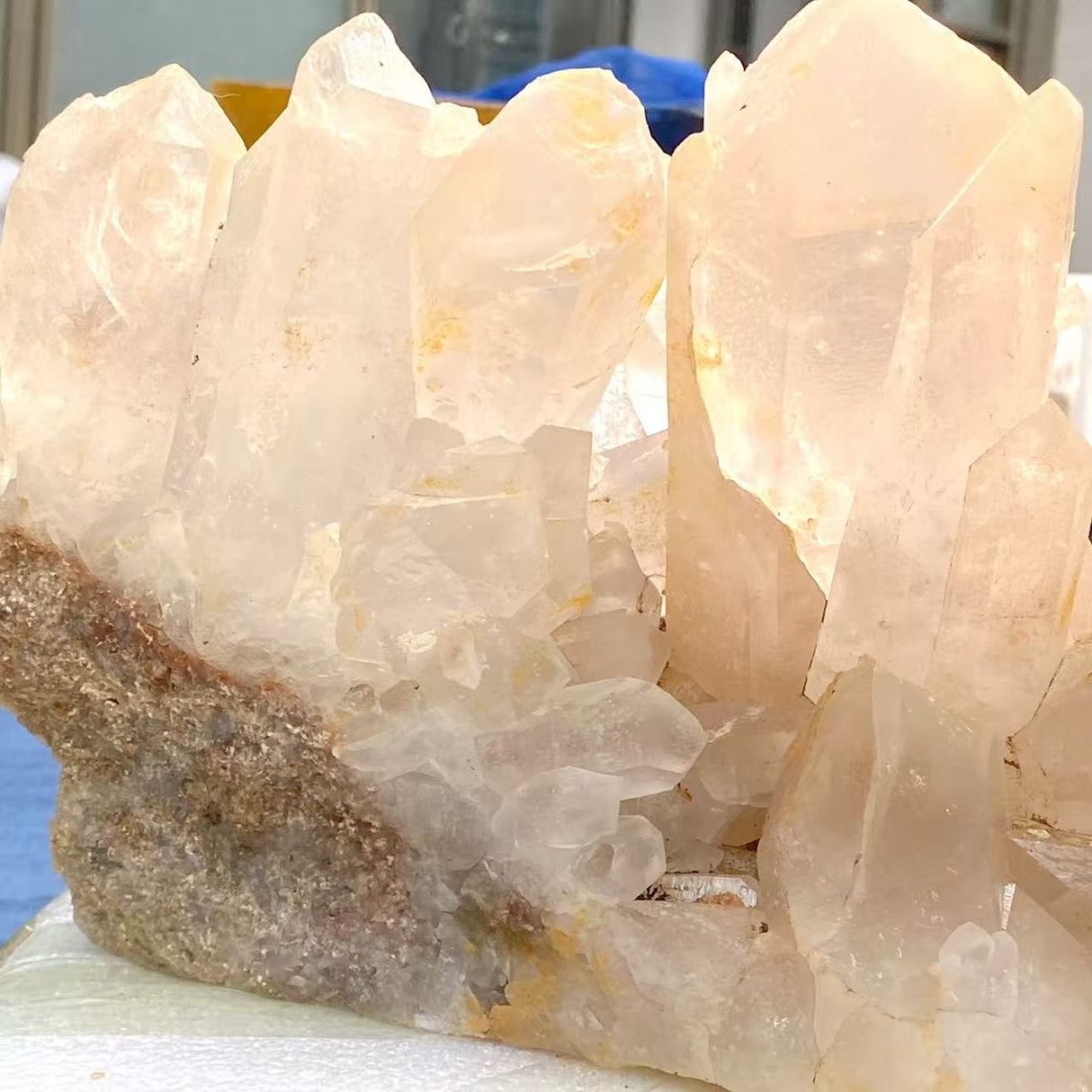 9.5KG Clear Quartz Cluster Mineral Specimen (Sea Freight Only)