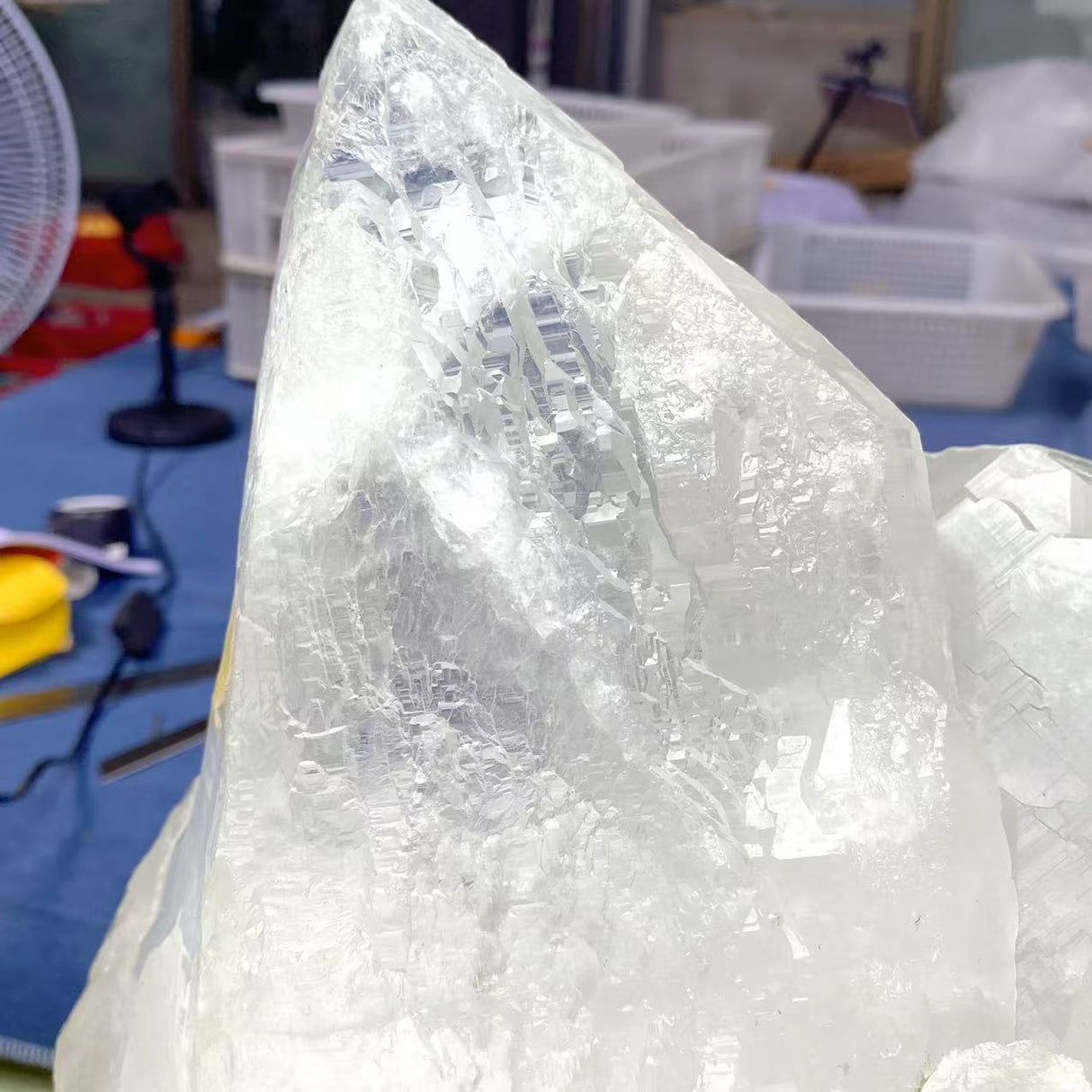 36KG Clear Quartz Cluster Mineral Specimen (Sea Freight Only)