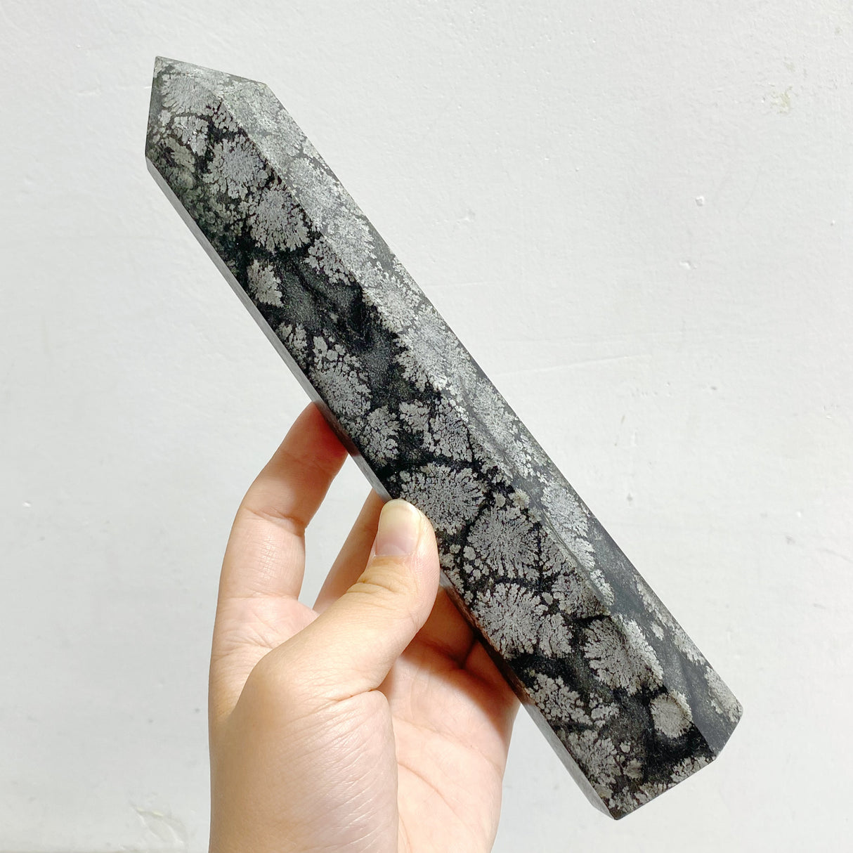 7 Pieces Tall Snowflake Stone Point