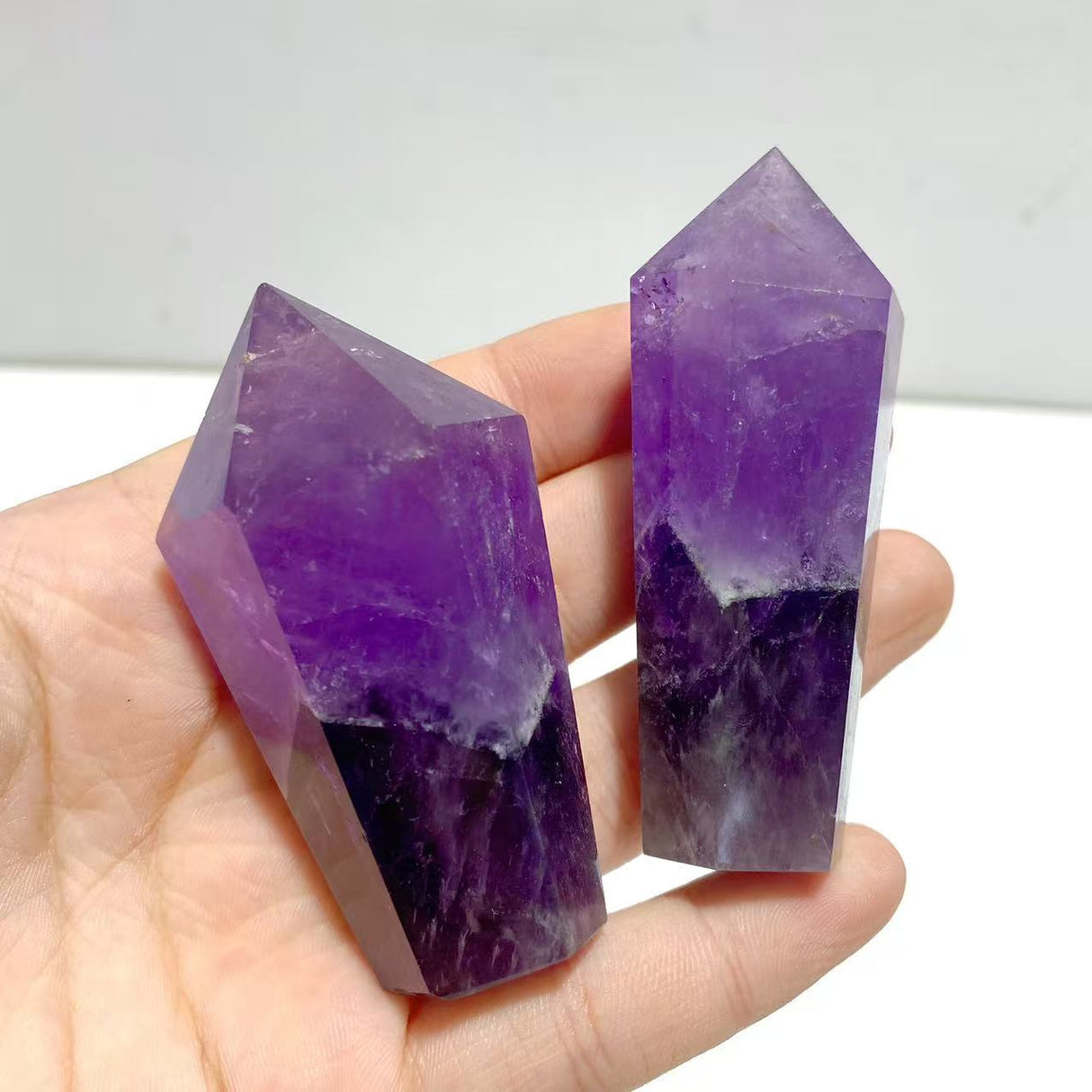 Amethyst Phantom Mountain Cupcake Shape Points Wholesale