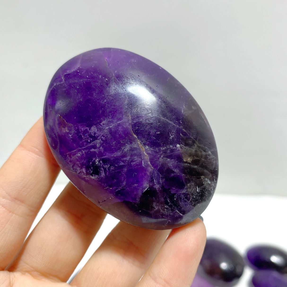 31 Pieces Amethyst Crystal Palm