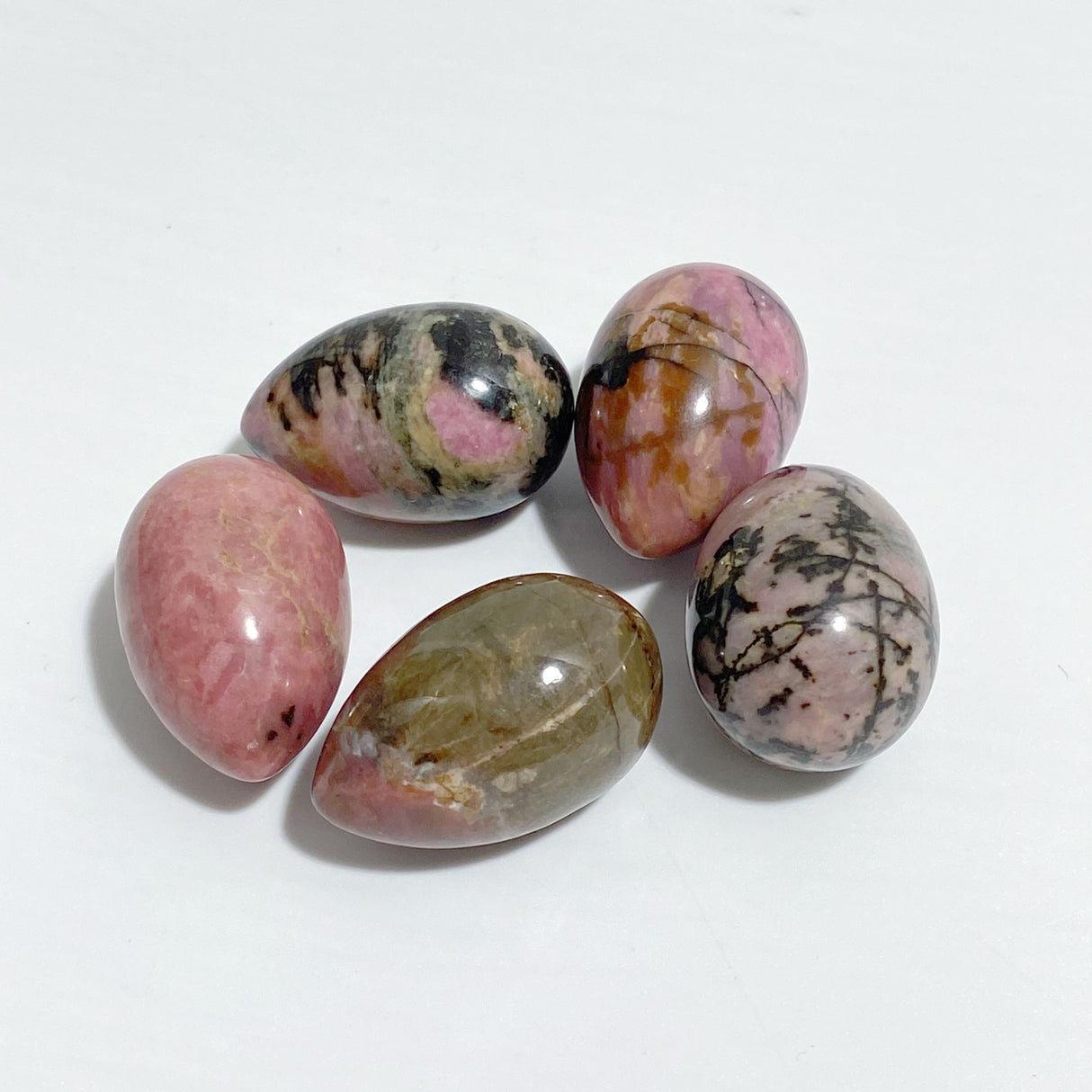 7 Types Mini Egg Clear Quartz Tiger Eye