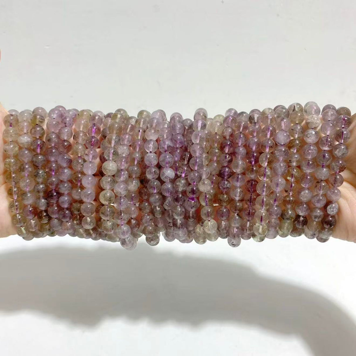 30 Pieces 8mm Auralite 23 Bracelets