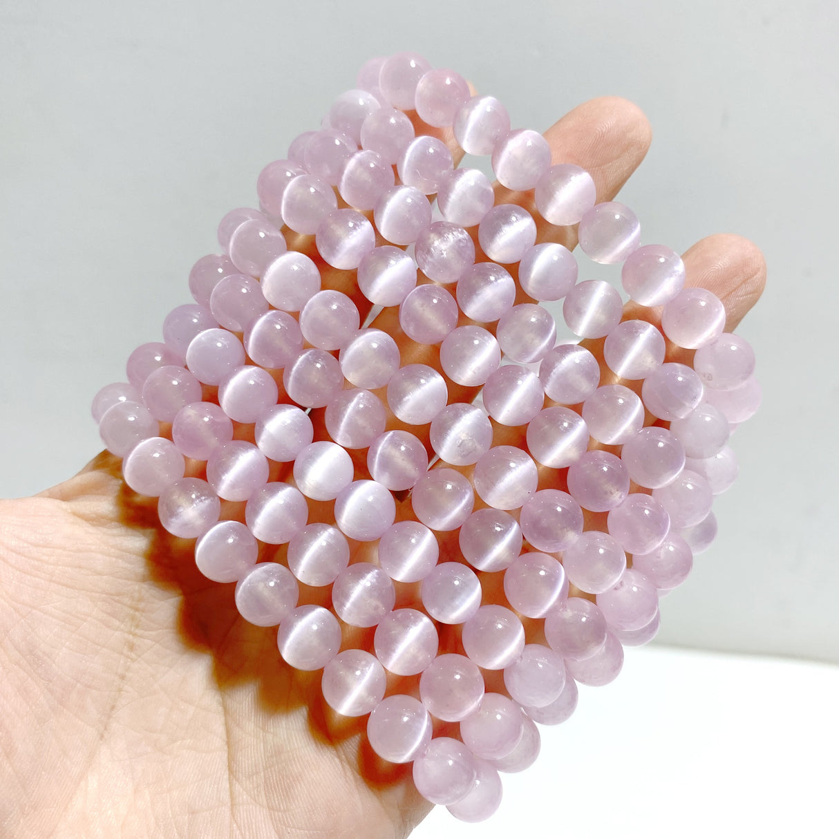 2 Types Aura Selenite Bracelets Wholesale