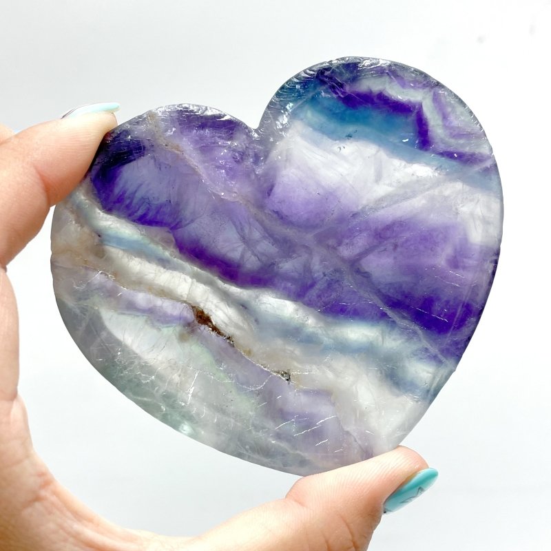 Fluorite Heart Shape Bowl Wholesale - Wholesale Crystals