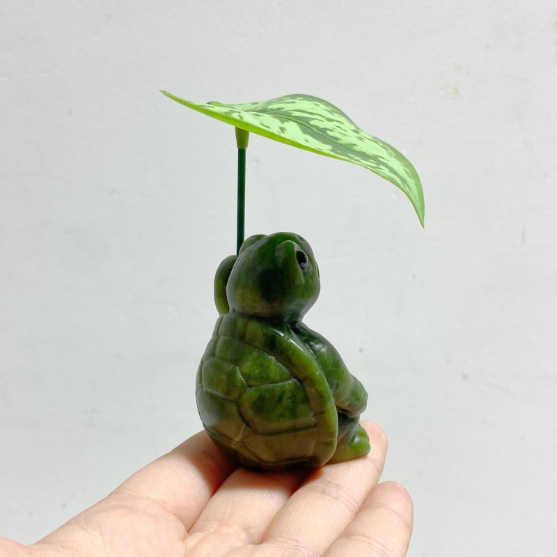 Green Jade Turtle Carving Wholesale - Wholesale Crystals