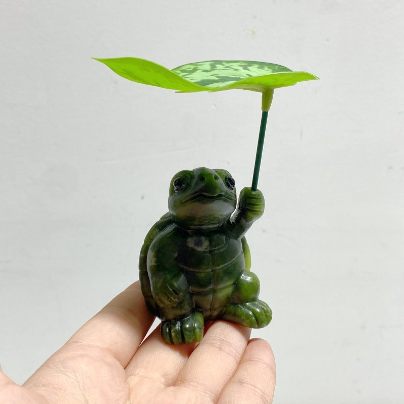 Green Jade Turtle Carving Wholesale - Wholesale Crystals