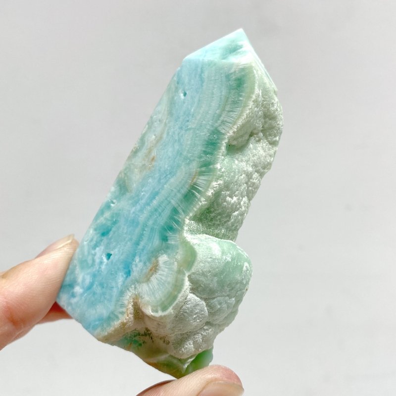 Hemimorphite Four-sided Tower Raw Side Wholesale -Wholesale Crystals