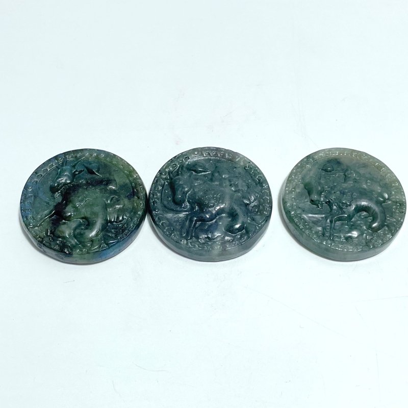 Labradorite Constellation Carving Clearance - Wholesale Crystals