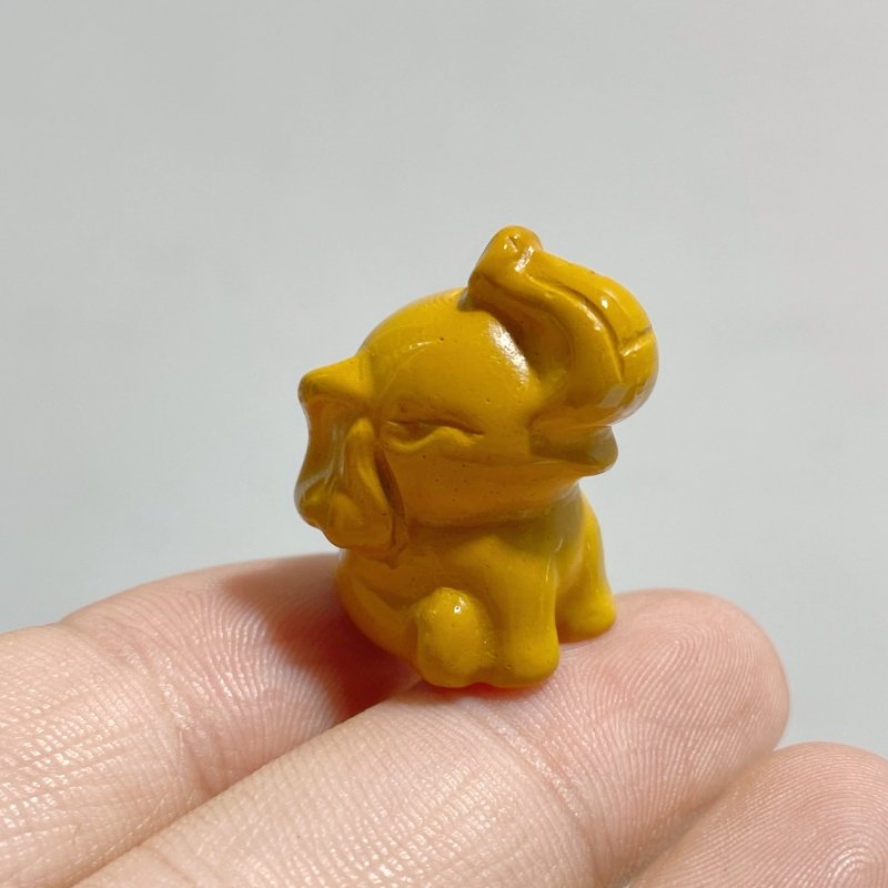 Mookaite Lapis Lazuli Mini Elephant Carving Wholesale -Wholesale Crystals