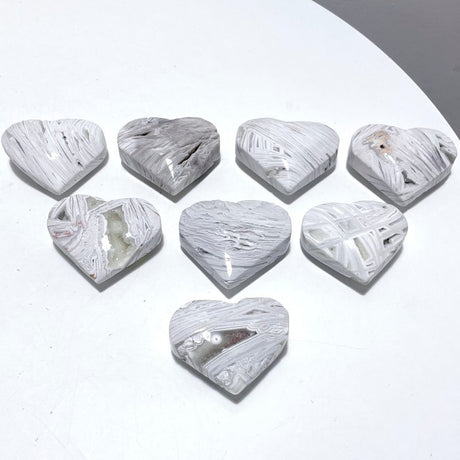 Morocco Agate Heart Shape Wholesale - Wholesale Crystals