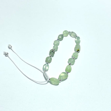 New Design - Prehnite Adjustable Hand - woven Bracelet Wholesale - Wholesale Crystals