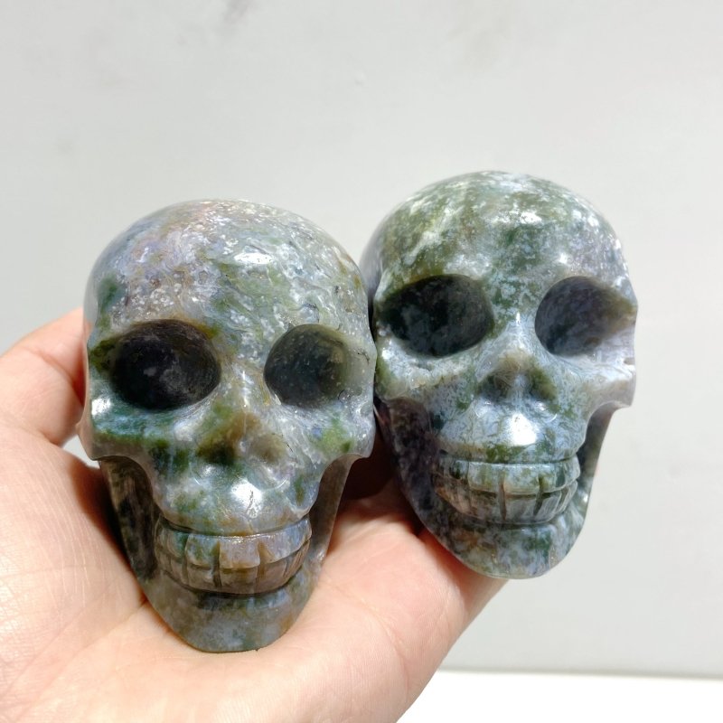 Ocean Jasper Skull Carving Wholesale - Wholesale Crystals