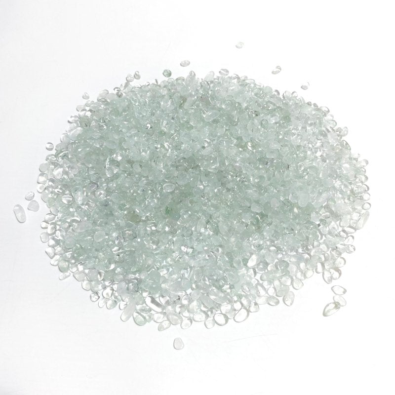 Prasiolite Green Amethyst Gravel Chips Wholesale -Wholesale Crystals