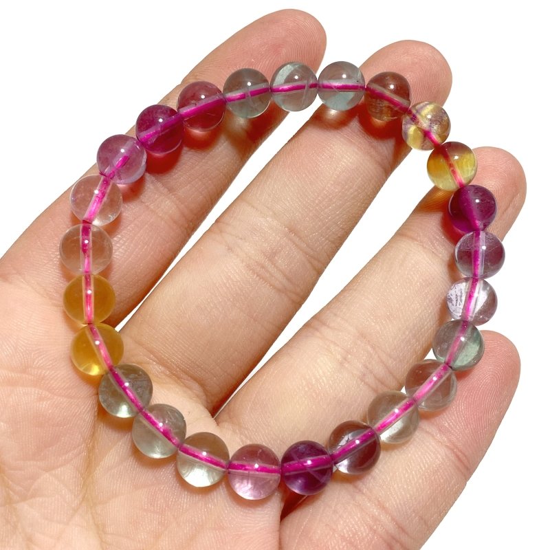 Rainbow Fluorite Bracelet Wholesale - Wholesale Crystals
