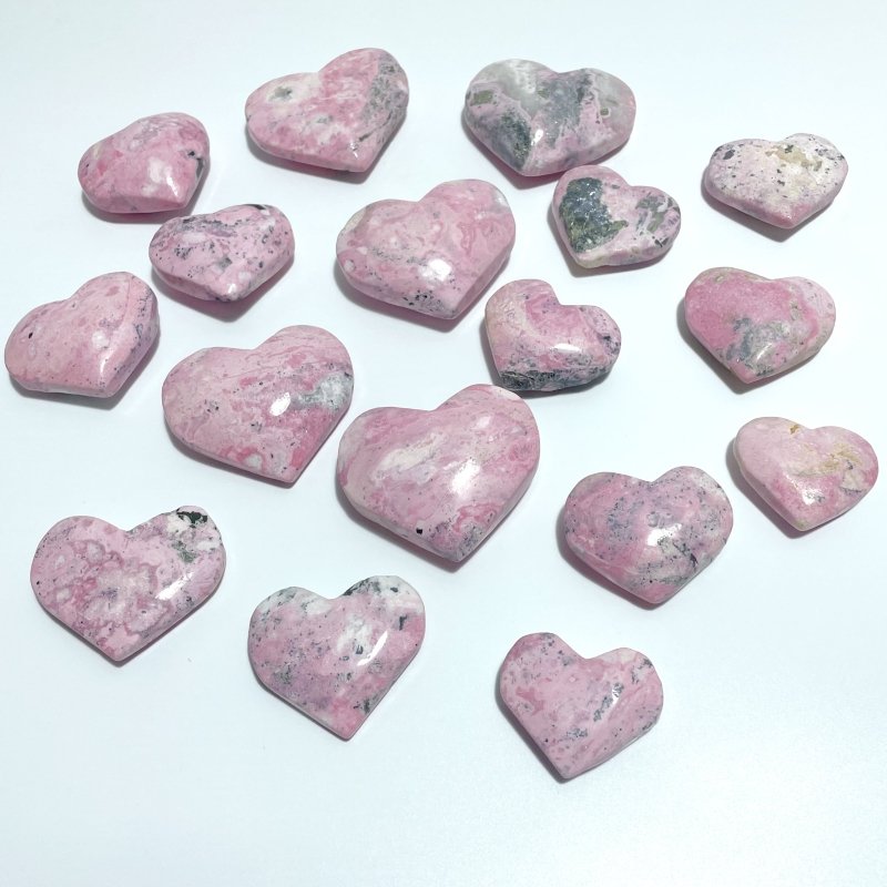 Rhodochrosite Heart Wholesale - Wholesale Crystals