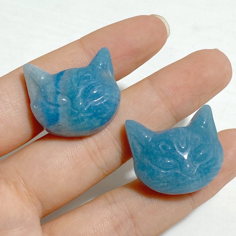 Trolleite Stone Cat Head Carving Wholesale -Wholesale Crystals