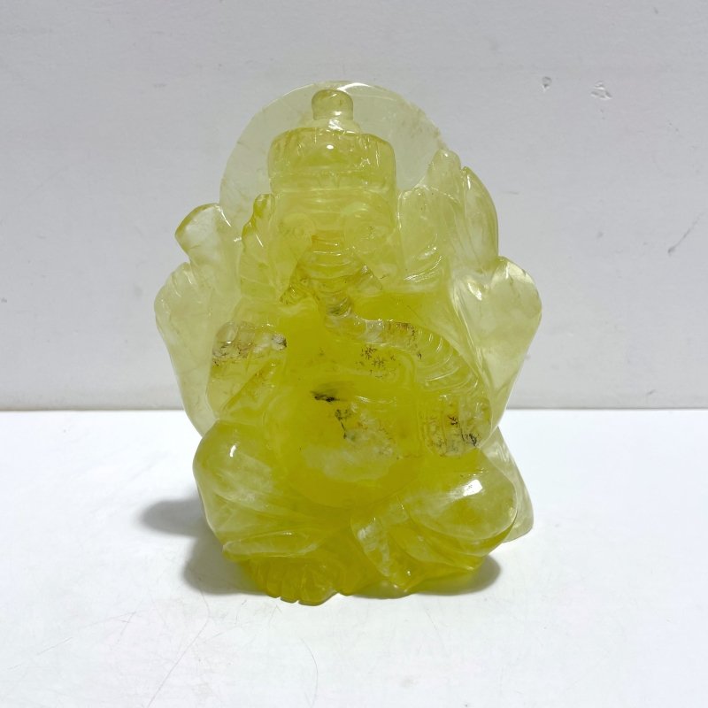Unique Citrine Ganesha Carving - Wholesale Crystals