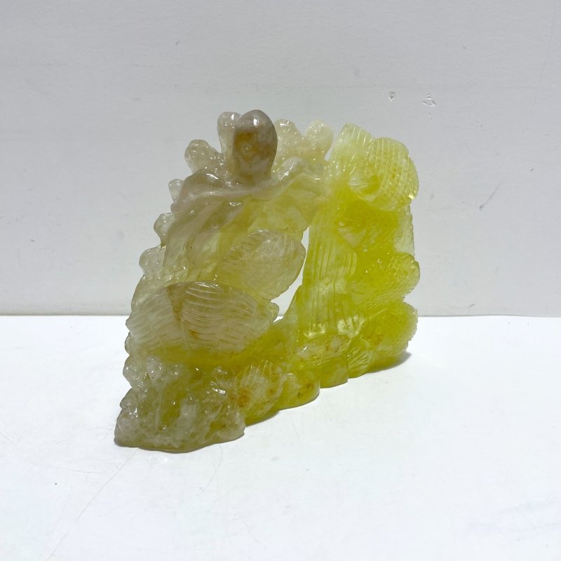 Unique Citrine Sea Animals Carving - Wholesale Crystals