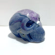 Unique Druzy Geode Amethyst Mixed Agate Skull Carving - Wholesale Crystals