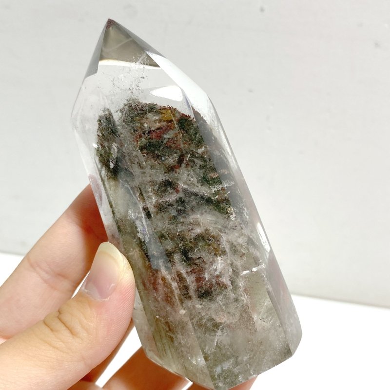 Unique Garden Quartz Point With Stand -Wholesale Crystals