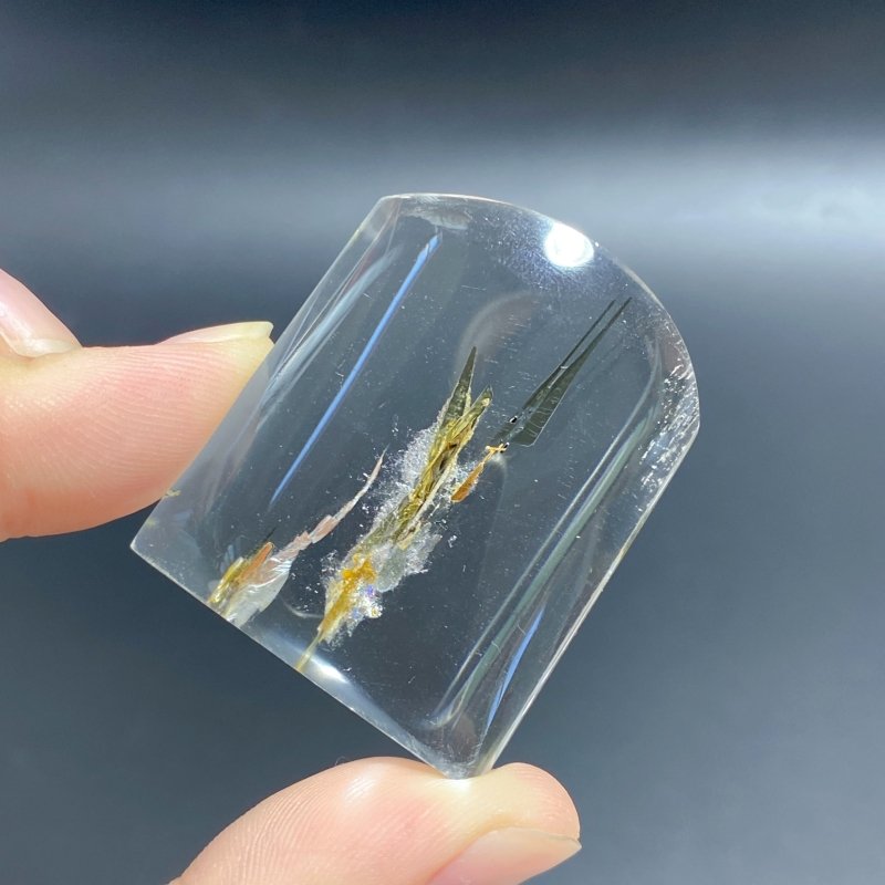 Unique Golden Rutile Quartz Clear Quartz For DIY Pendant -Wholesale Crystals