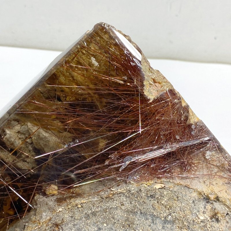Unique Red Rutile Quartz Home Decor -Wholesale Crystals