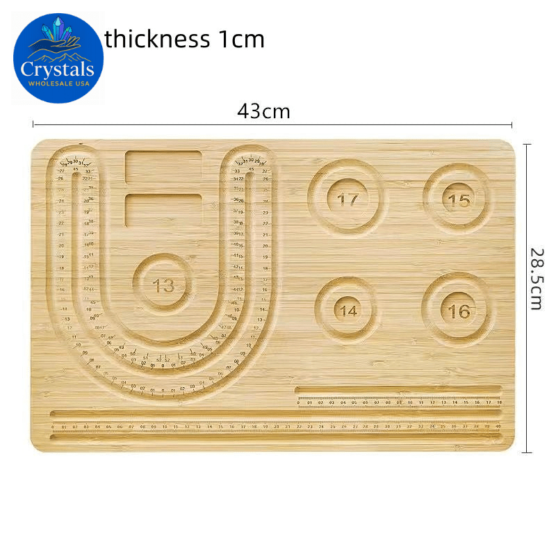 Wooden Crystal Bracelet Stands 2 - Wholesale Crystals