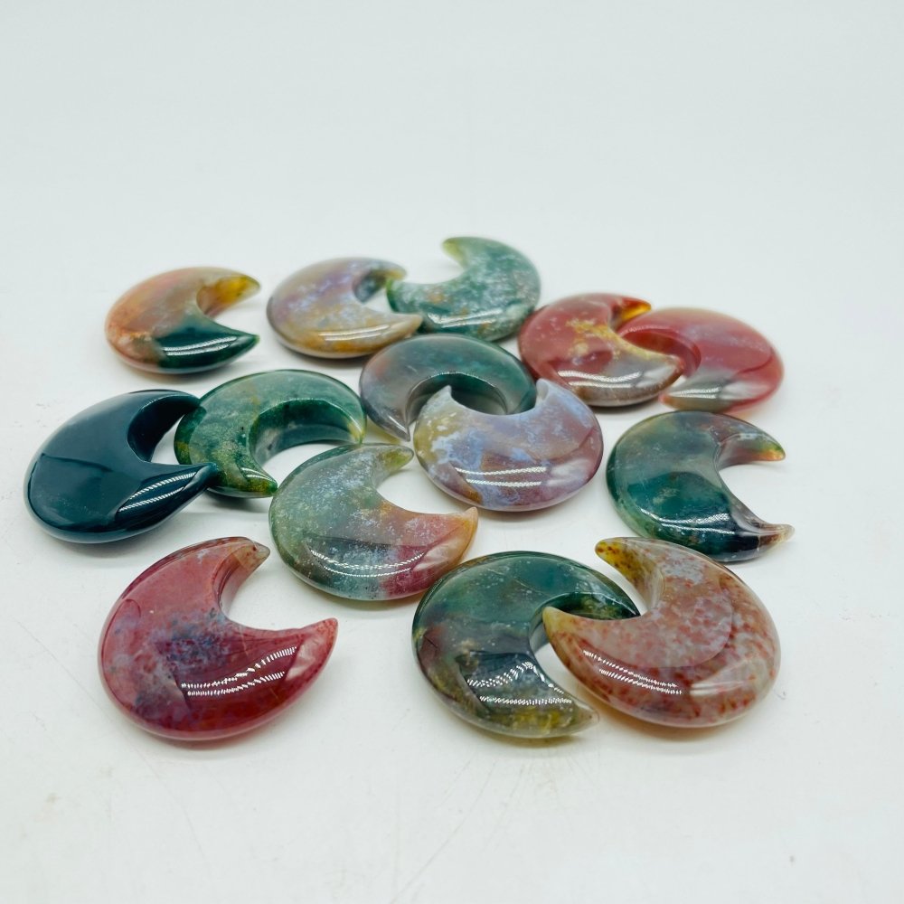 1.2in (3cm) Ocean Jasper Star&Moon Wholesale -Wholesale Crystals