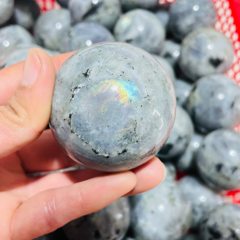 1.5-2.3in Labradorite Spheres Ball Wholesale -Wholesale Crystals