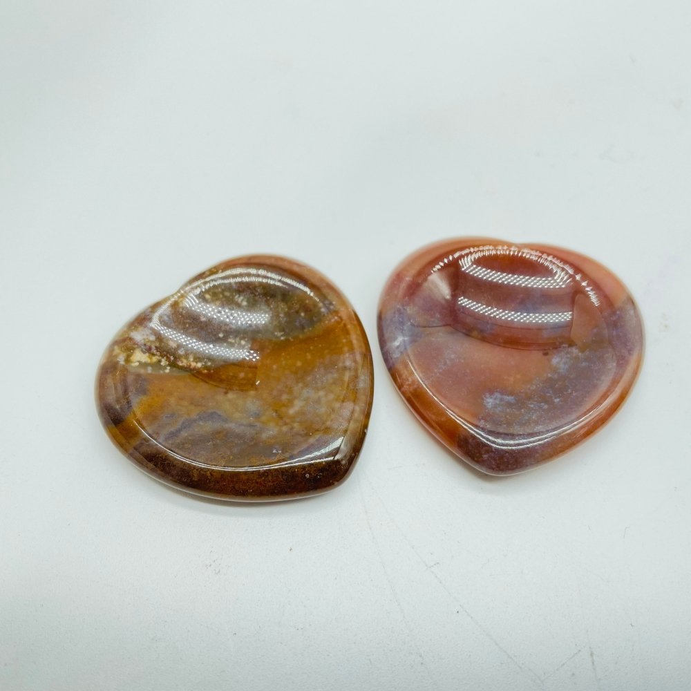 19Types Worry Stones Heart Wholesale -Wholesale Crystals