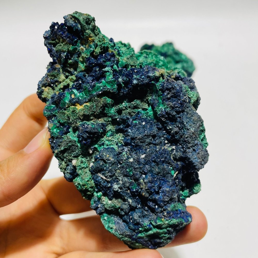 2 Pieces Raw Azurite Specimen -Wholesale Crystals