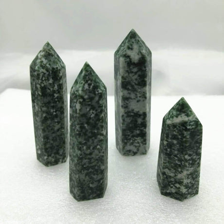 Qinghai Quartz Point Tower 2-3.6in -Wholesale Crystals