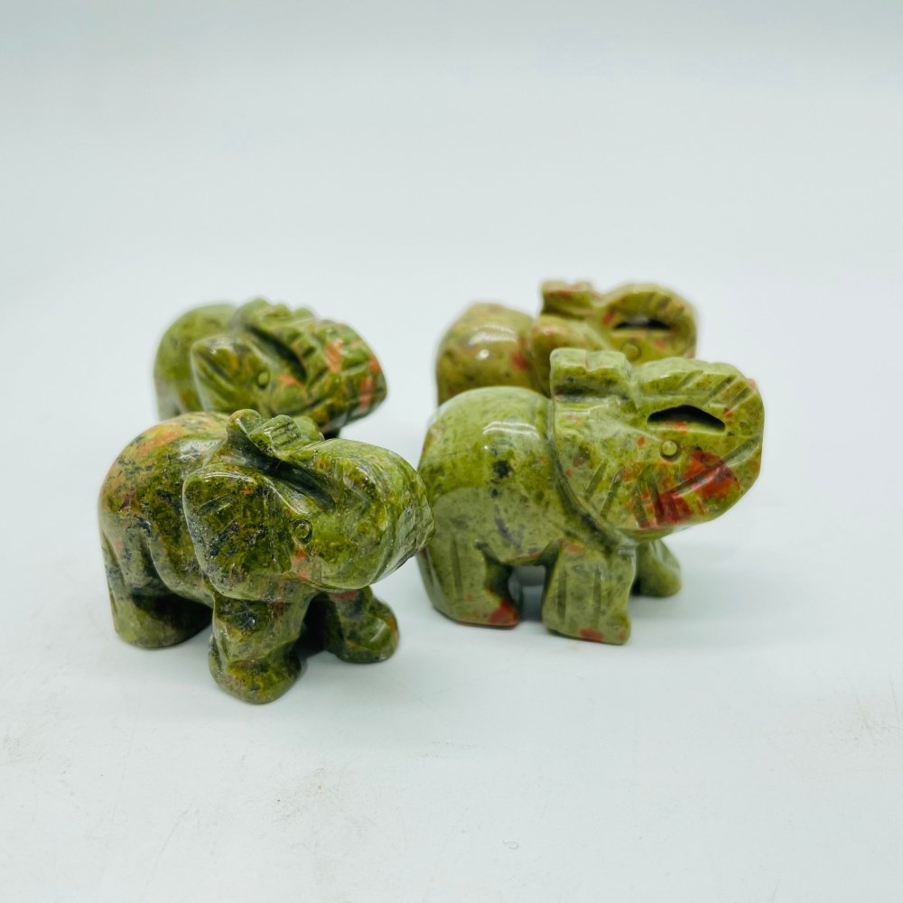 3 Types Elephant Crystals Carving Wholesale -Wholesale Crystals