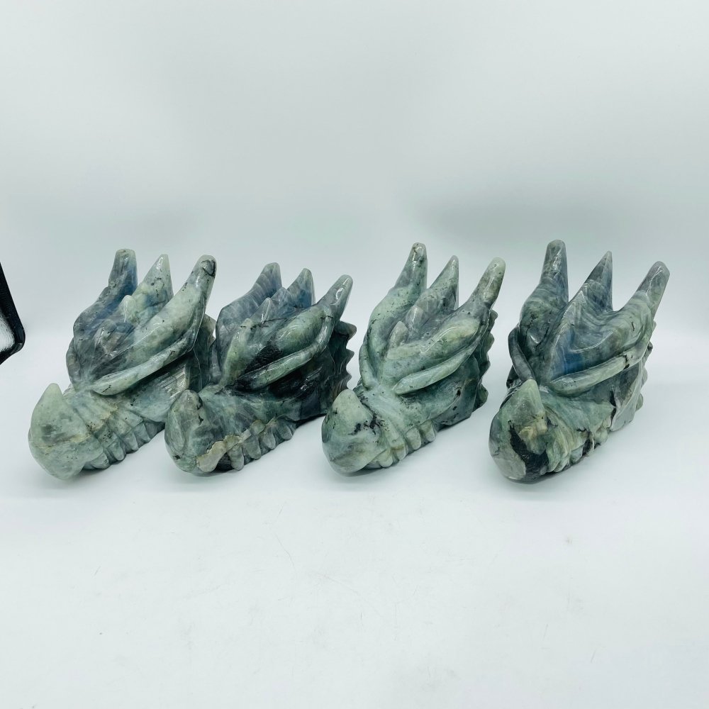 4 Pieces High Quality Labradorite Dragon Head -Wholesale Crystals