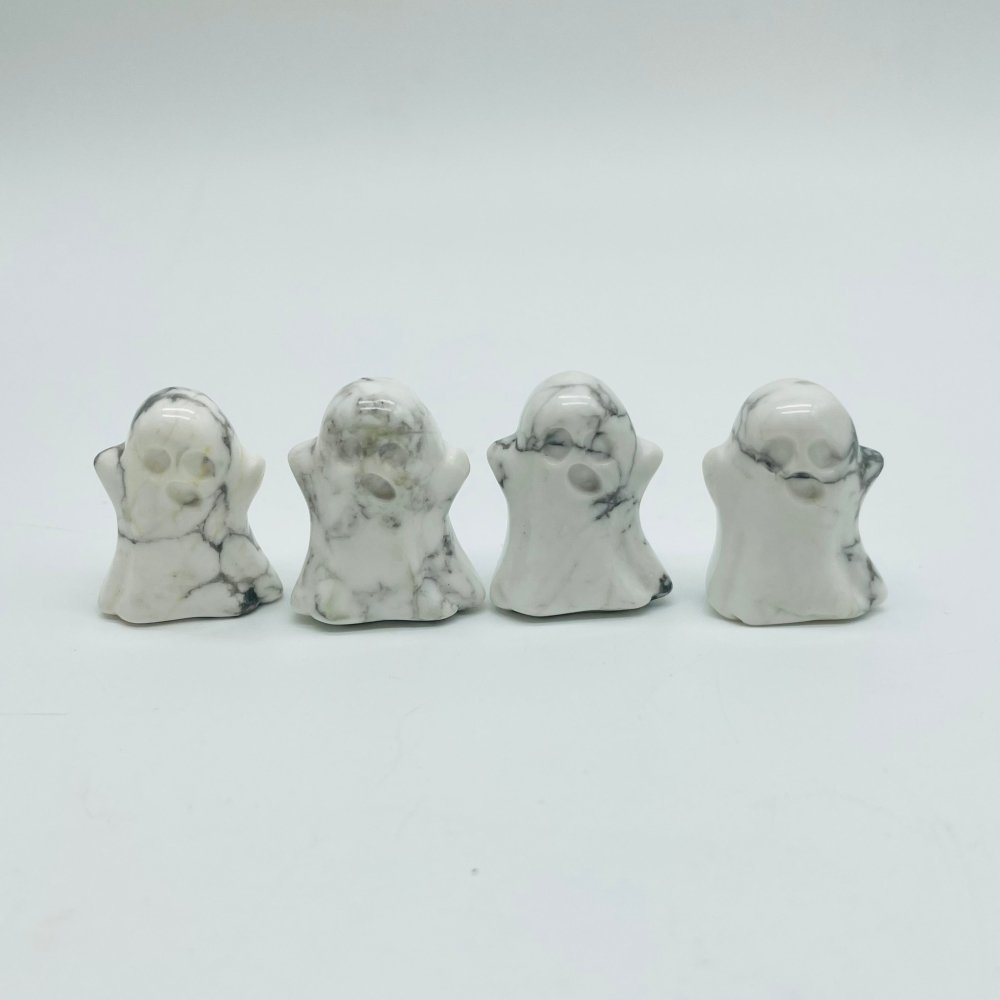 4Types Ghost Carving Wholesale Moss Agate & Ocean Jasper -Wholesale Crystals