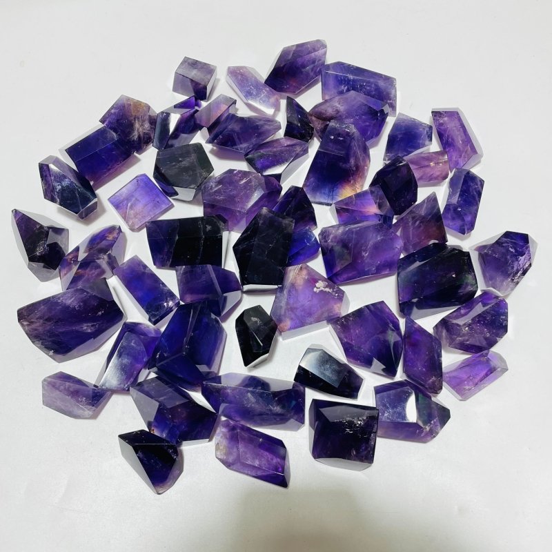52 Pieces Brazil Amethyst Free Form -Wholesale Crystals